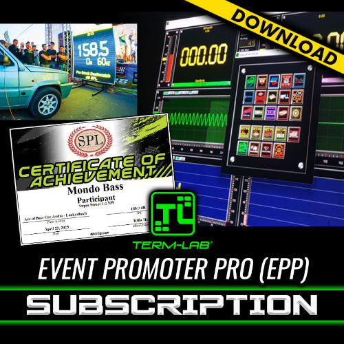 Term-LAB SPL Software & Term-PRO Enclosure Design Software – shop ...