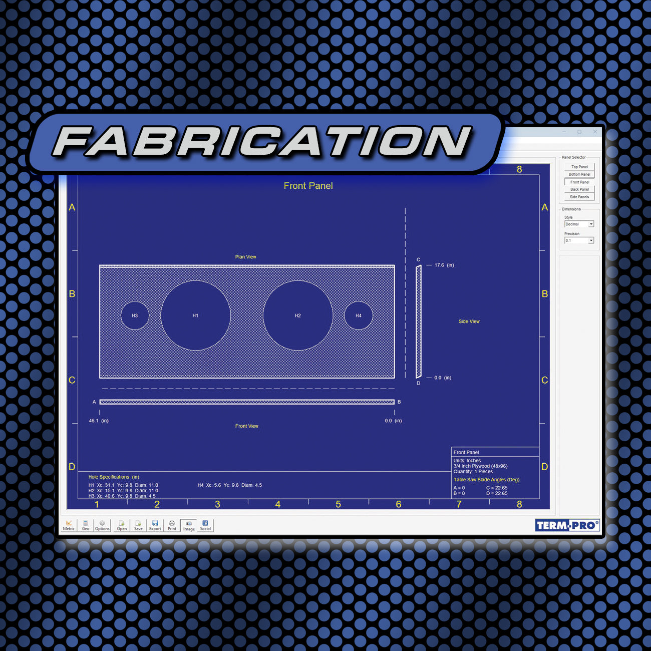 Term-PRO Enclosure Design Software (Download)